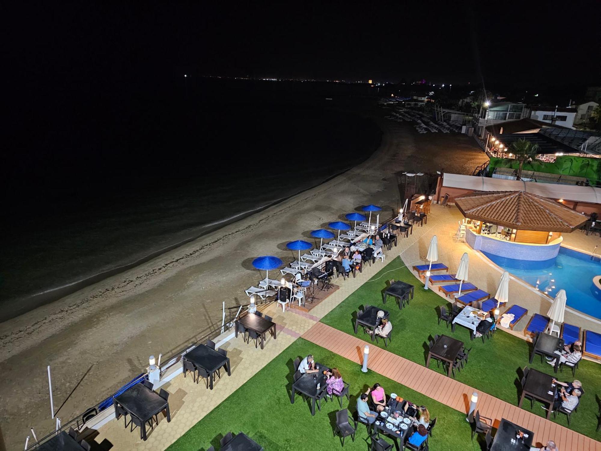 Mimoza Beach Hotel Agios Sergios Exterior photo